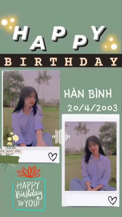 Mẫu sinh nhậtt