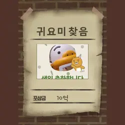귀요미를 찾습니다