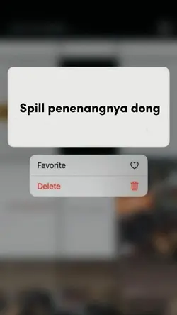 Spill penenangnya 