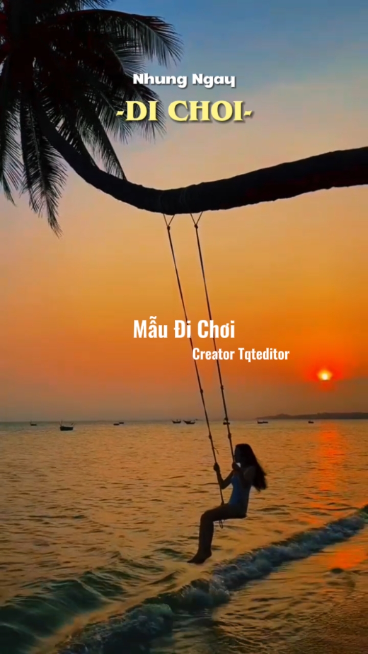 Mẫu Đi chơi du lịch