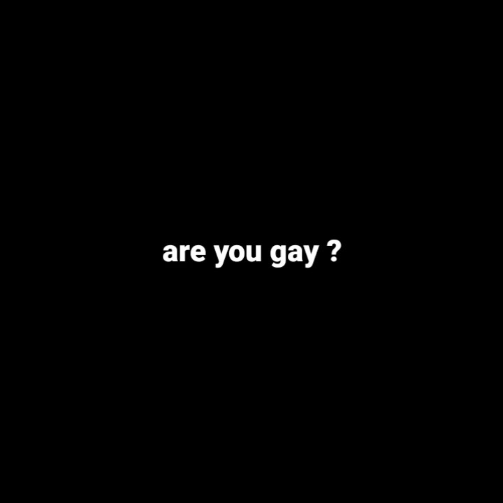 ¿Eres gay?