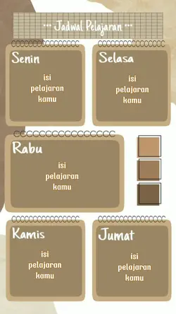 jadwal pelajaran