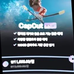 캡컷프로가나왔다니!!!