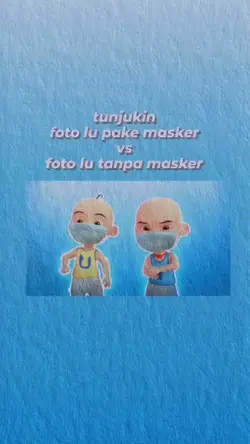 Foto pake masker