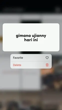 gimana ujiannya hari