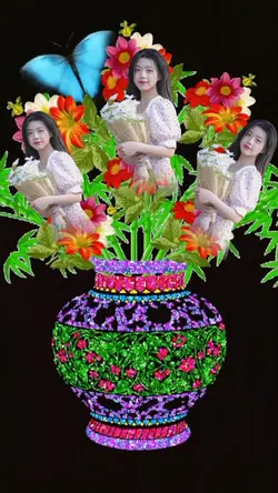 bình hoa lung linh