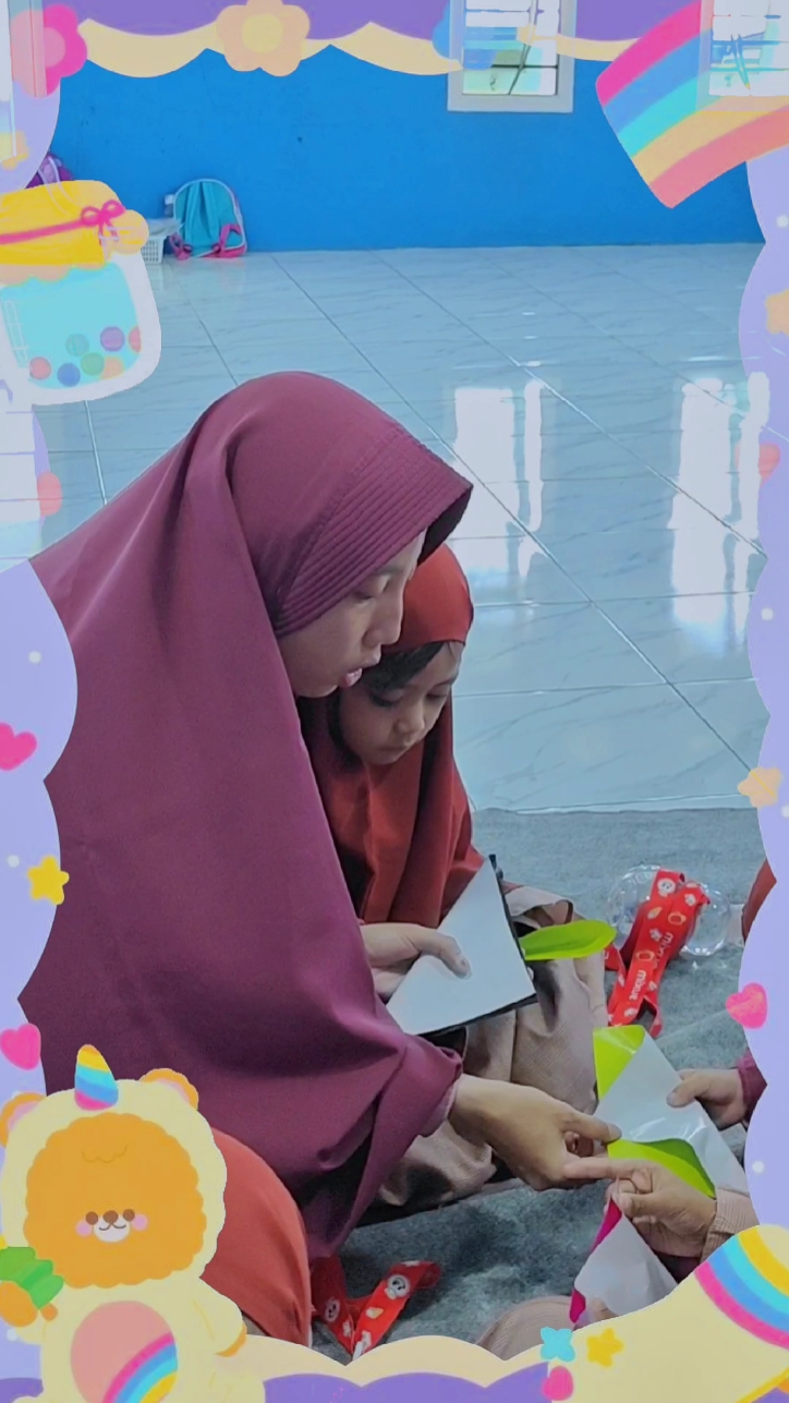 belajar melipat | TK