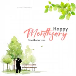 Monthsary Template 