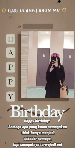 HAPPY BIRTHDAY
