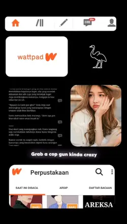 Versi wattpad