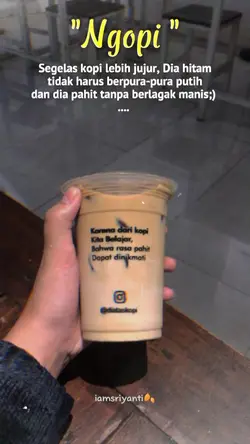 Kopi lebih jujur
