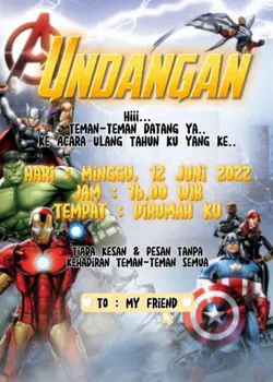 Undangan Ulang Tahun