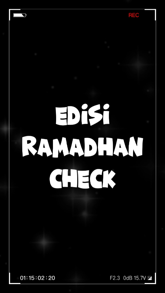 Edisi Ramadhan cek