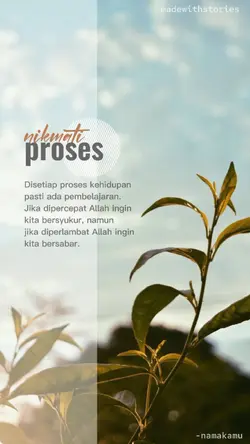 Nikmati Proses