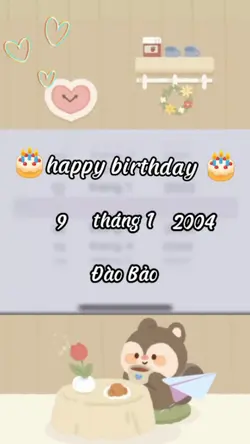 Happy birthday