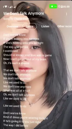 We Dont Talk Anymore