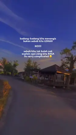 Kita Tak Lemah 😔