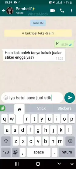 Pov:: pembeli stiker