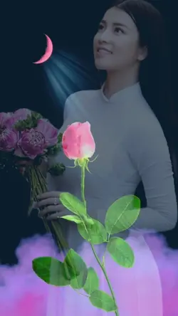 Mẫu 1 ảnh xoá phông