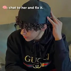 chat her and fix it