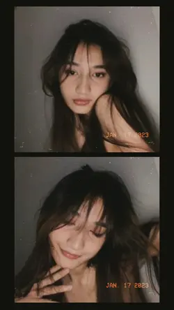 two selfies