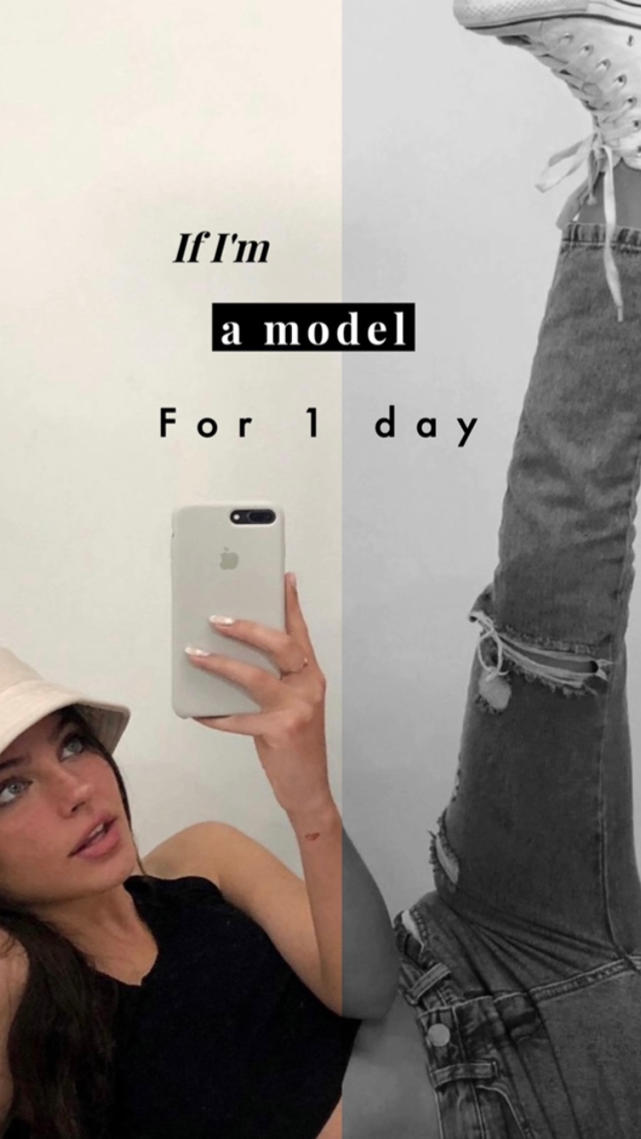 Se eu sou um modelo