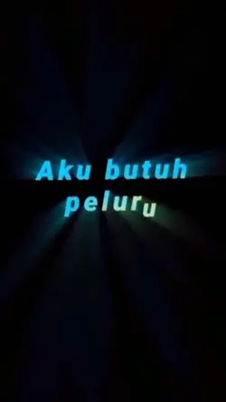 aku butuh peluru