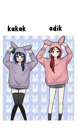 kakak lebih pendek ?