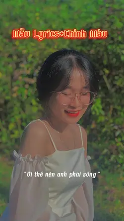 mẫu lyrics+màu