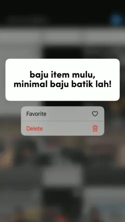 baju item mulu