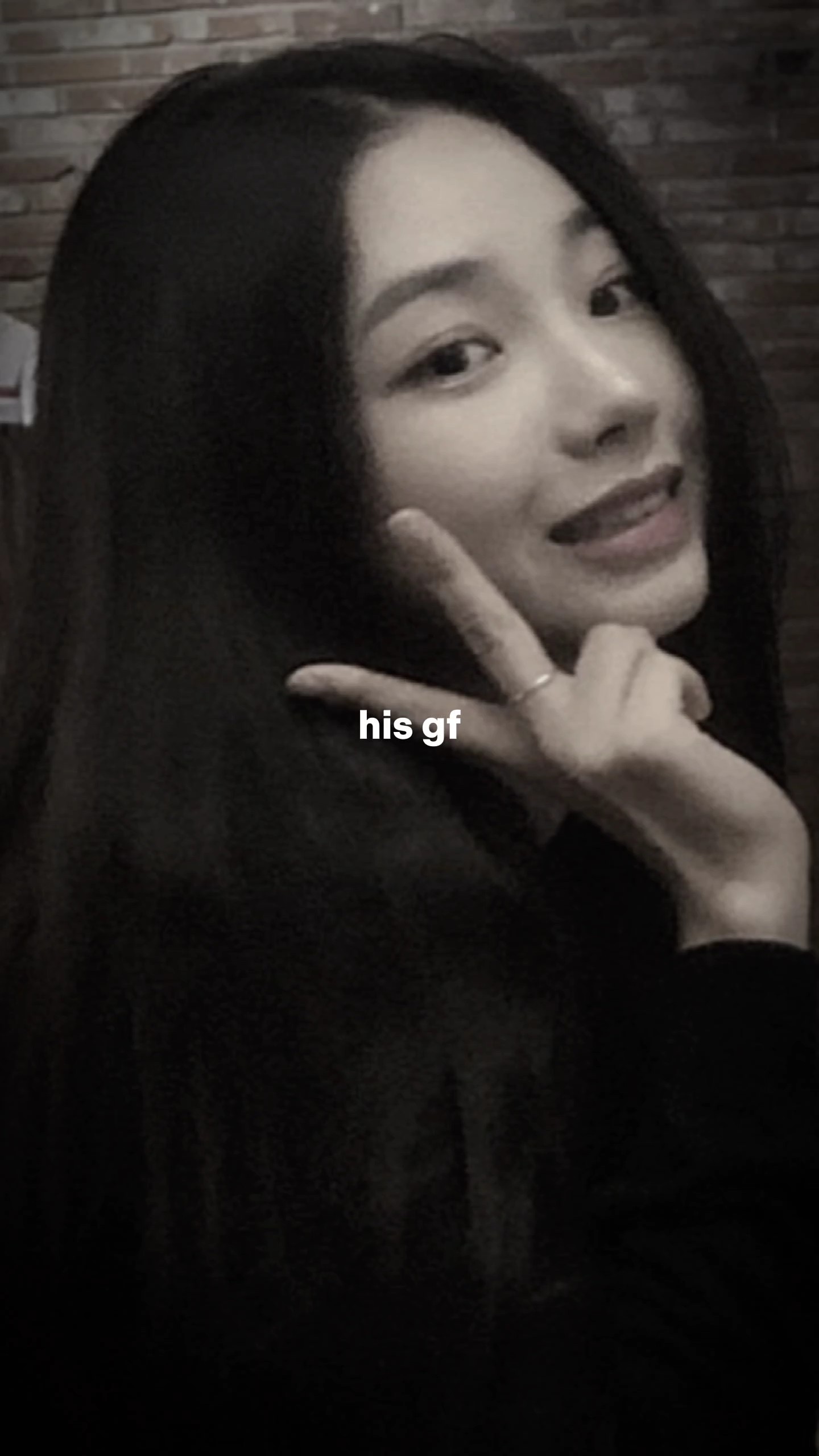 his gf his ex trend