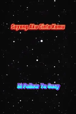 #syg aku cinta kamu