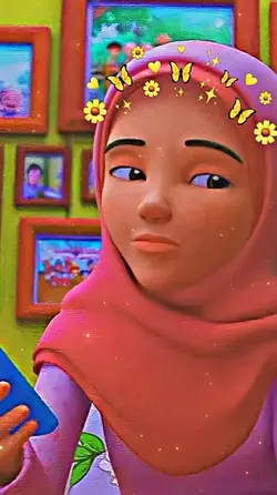 biar pun gambar kak