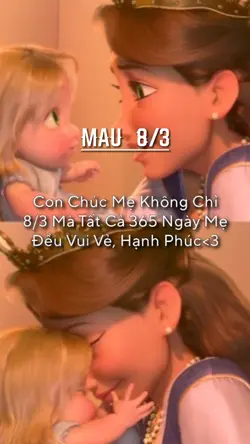 Mẫu 8/3 về mẹ