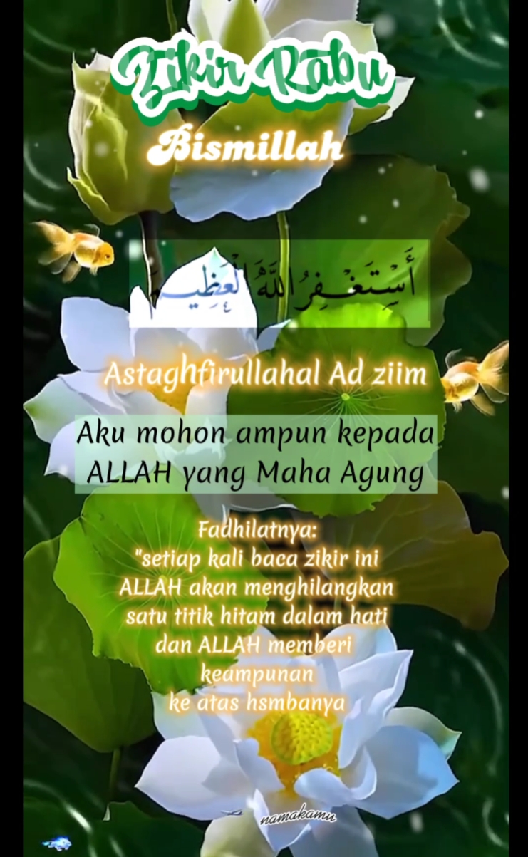 Zikir Hari Rabu