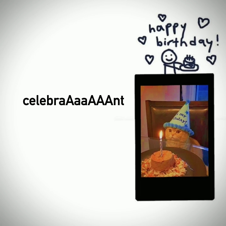 생일 축하해 