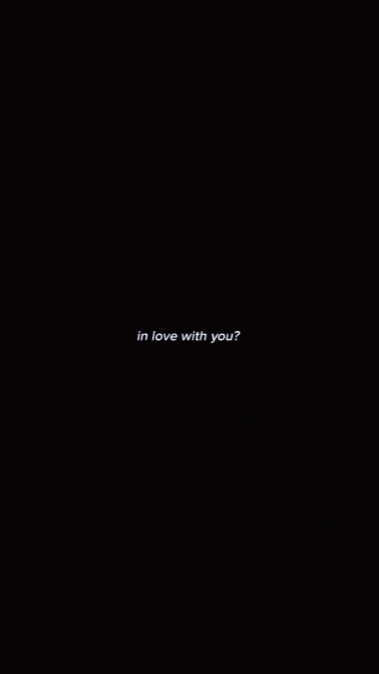 Me? Inlove with you?