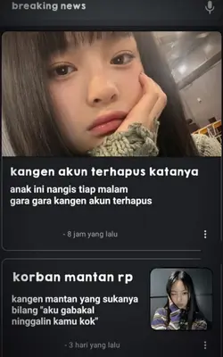 Korban virtual😔☝🏻
