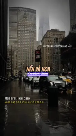 Nến và hoa