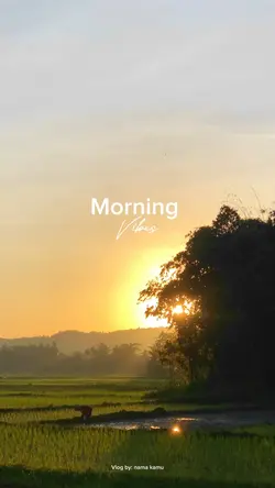 Mini vlog pagi hari