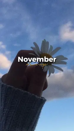 #NovemberDump