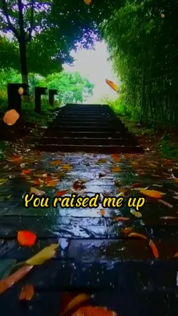 You raised me up