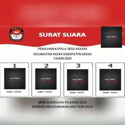 SURAT PILKADES 2023