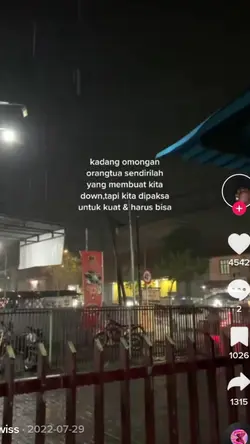 Omongan ortu sendiri