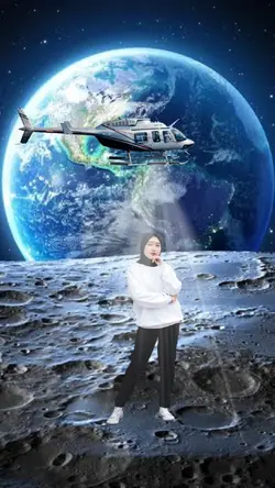 Turun di bulan