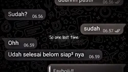 #chatberjalan