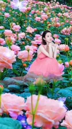 MỸ NHÂN TRONG VƯỜN