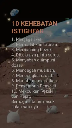 Manfaat Istighfar
