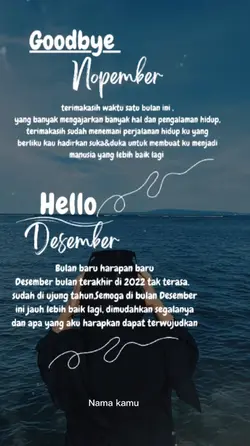 Welcome Desember