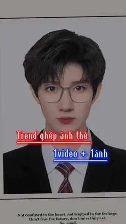 Trend ghép ảnh thẻ